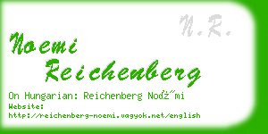 noemi reichenberg business card